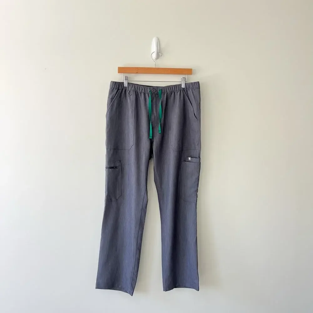 Figs NWT Men’s Graphite Gray Cairo Cargo Scrub Pants Size Large